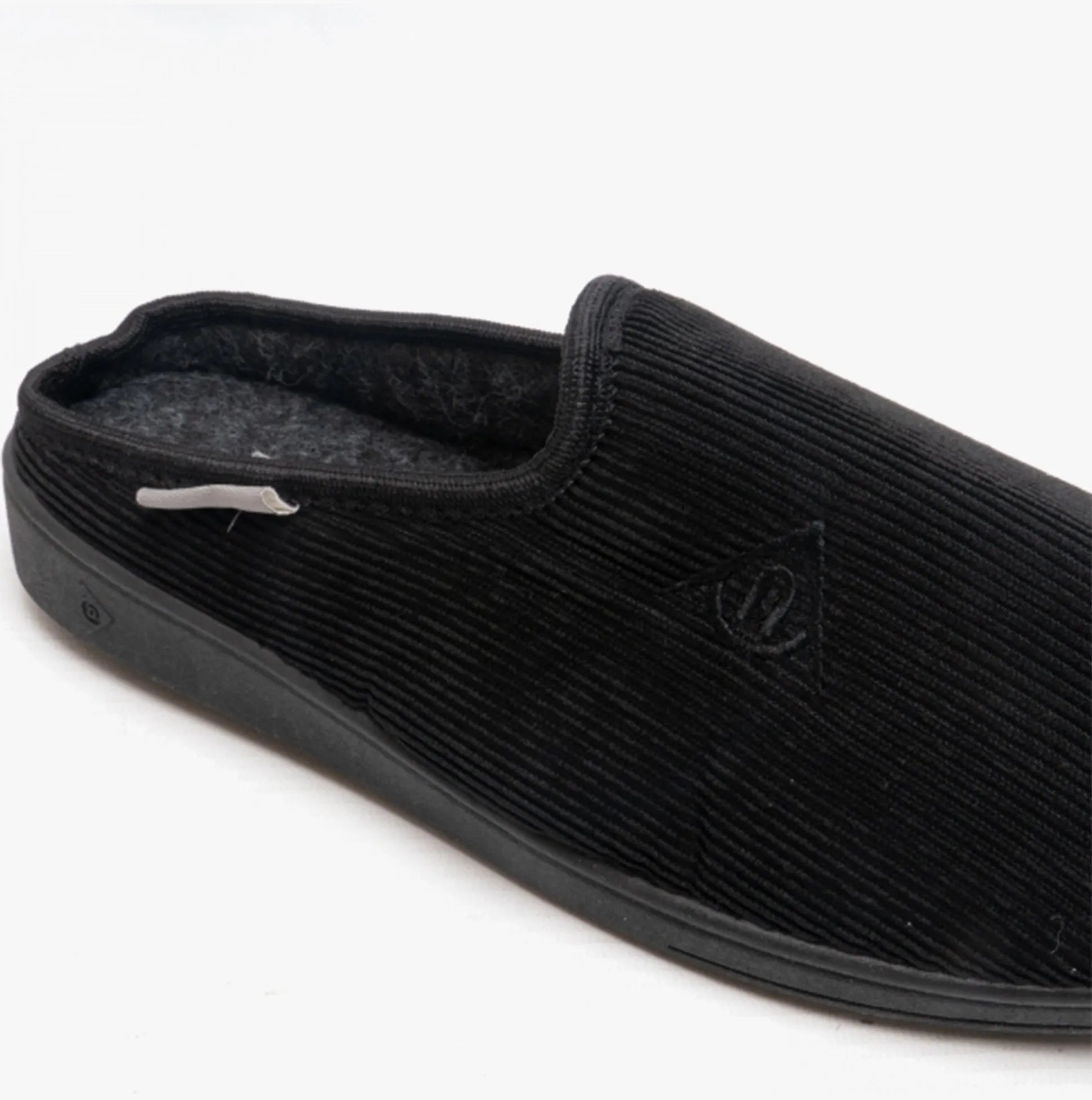 Dunlop TED Mens Mule Slippers Black sold by Shuperb product image thumbnail 3