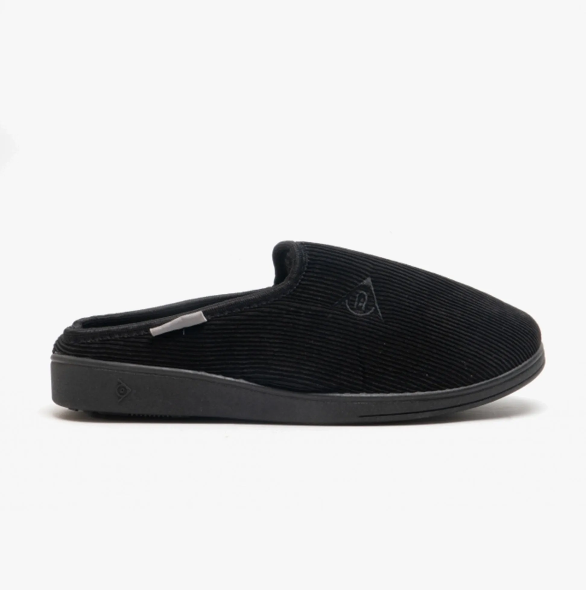 Dunlop TED Mens Mule Slippers Black sold by Shuperb