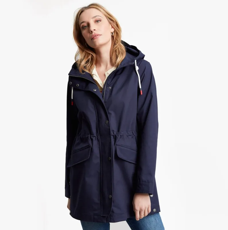 PADSTOW Womens Raincoat French Navy sold by Shuperb