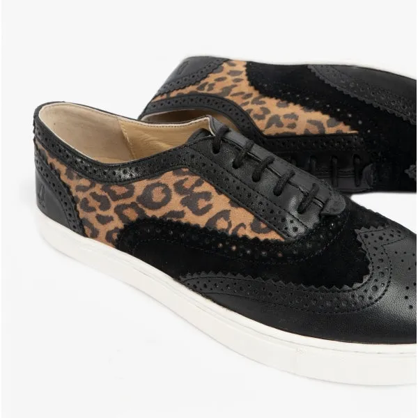 Hush Puppies TAMMY Womens Leather Brogue Trainers Light Brown sold by Shuperb product image thumbnail 2