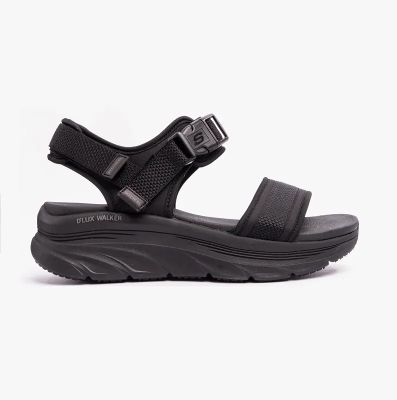 D'LUX WALKER Womens Sandals Black made by Skechers