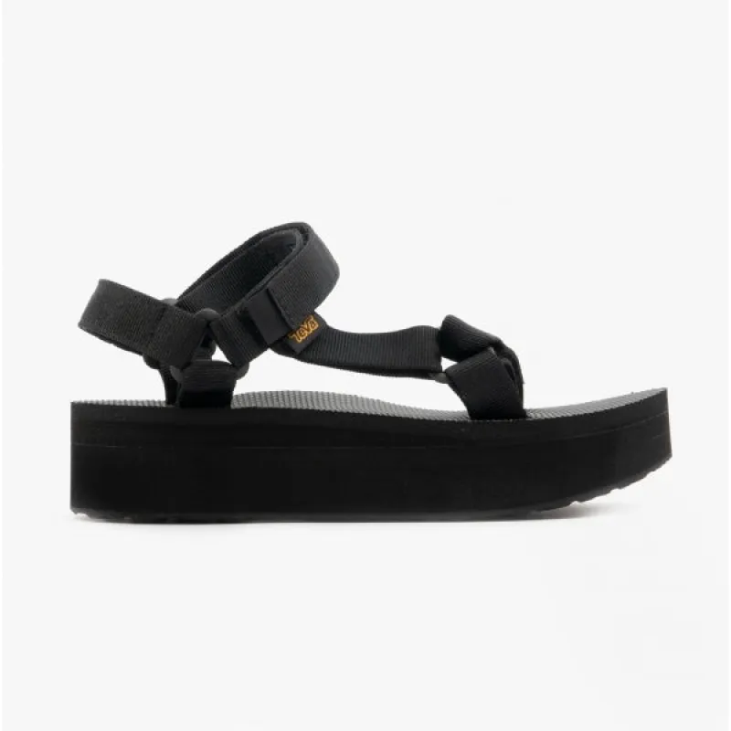 Teva FLATFORM UNIVERSAL Womens Sandals Black sold by Shuperb