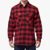 Hard Yakka LONG SLEEVE CHECK FLANNEL Mens Shirts Red sold by Shuperb