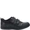 Hush Puppies JOSH Boys School Shoes Black sold by Shuperb