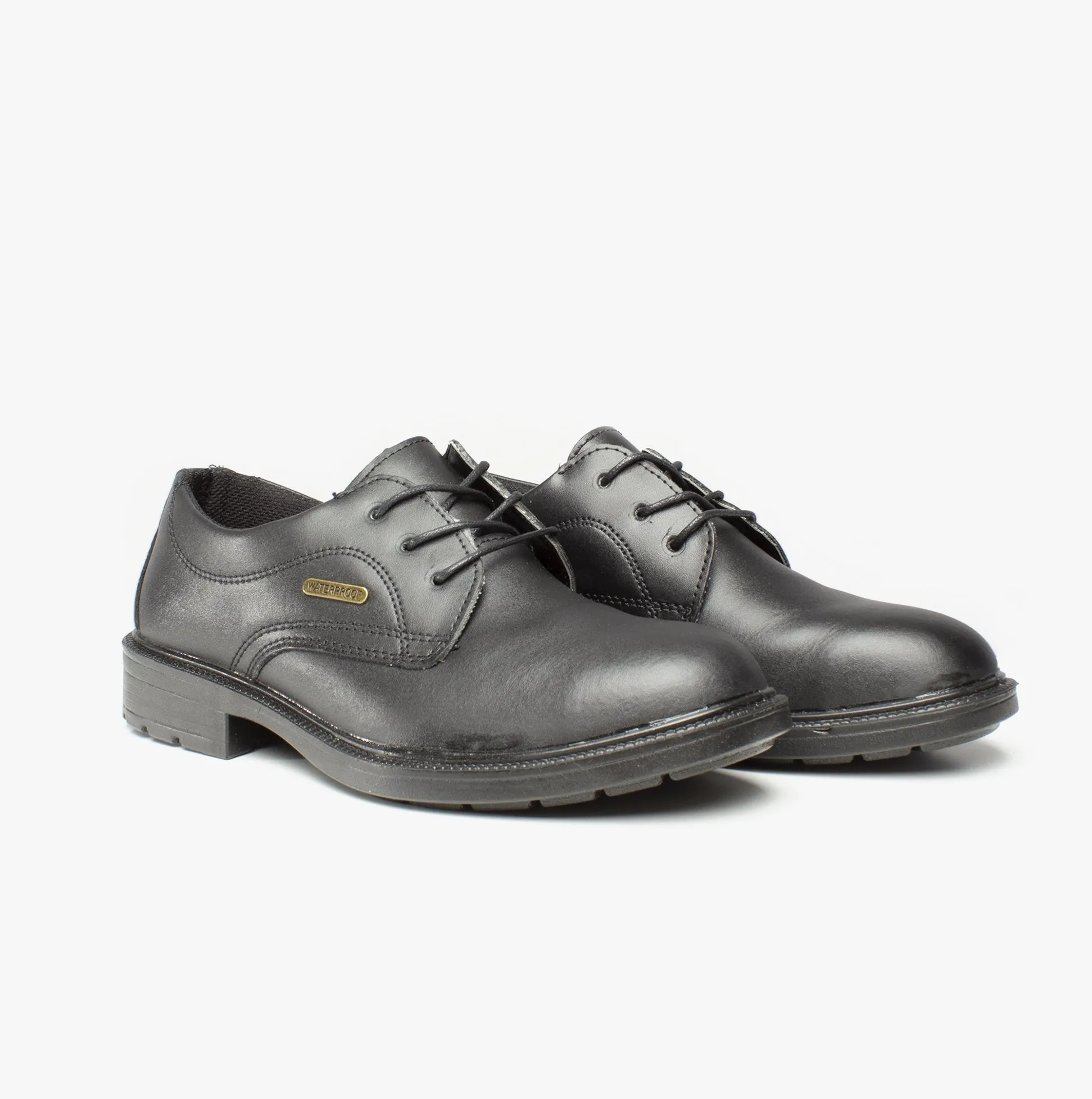 FS62 Mens Leather Safety Shoes Black sold by Shuperb product image thumbnail 2