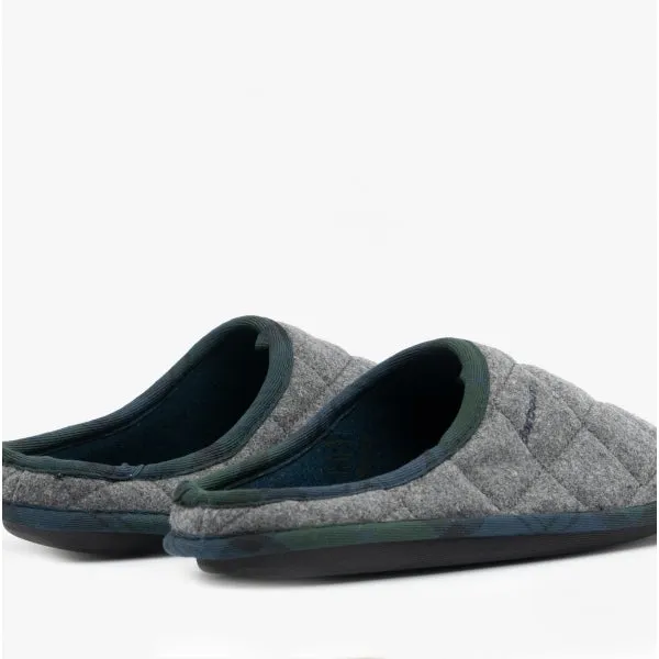 SWINBURNE Mens Wool Mule Slippers Grey sold by Shuperb product image thumbnail 5