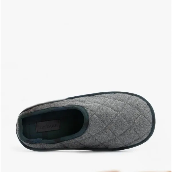SWINBURNE Mens Wool Mule Slippers Grey sold by Shuperb product image thumbnail 4