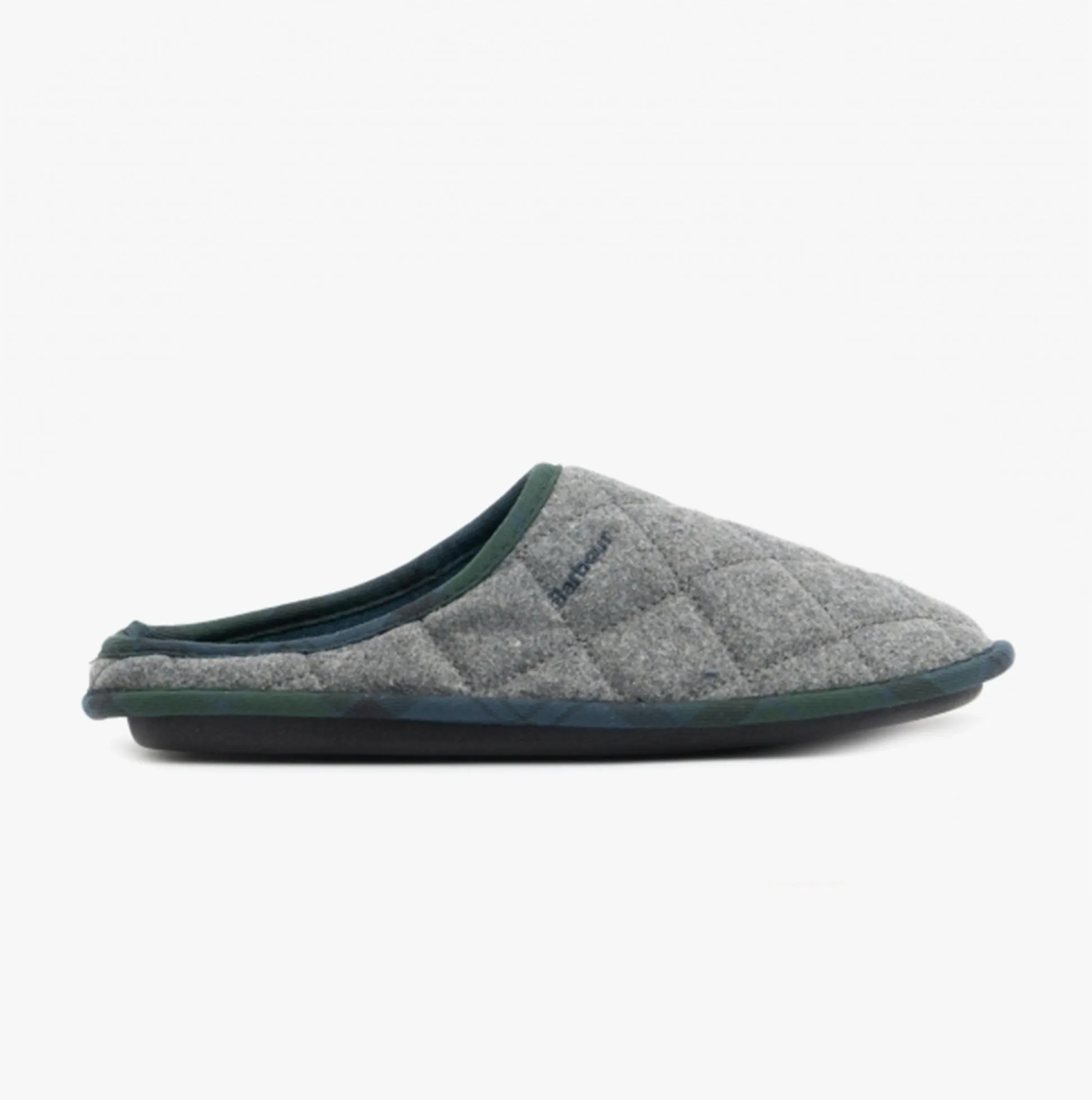 SWINBURNE Mens Wool Mule Slippers Grey sold by Shuperb
