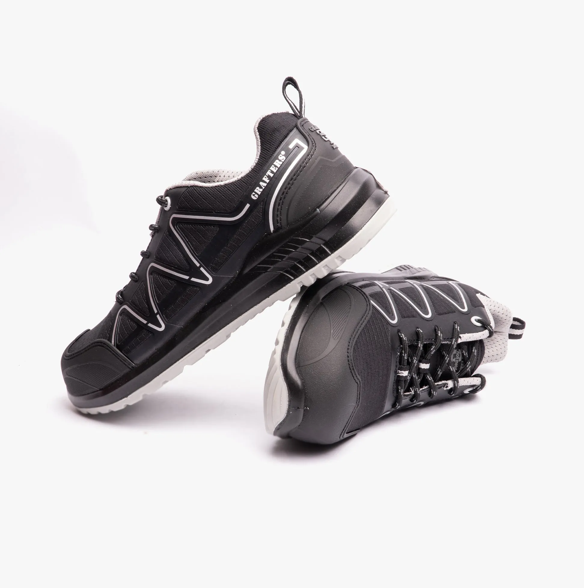 Grafters M989A Mens Composite Non-Metal Safety Trainers Black sold by Shuperb product image thumbnail 5