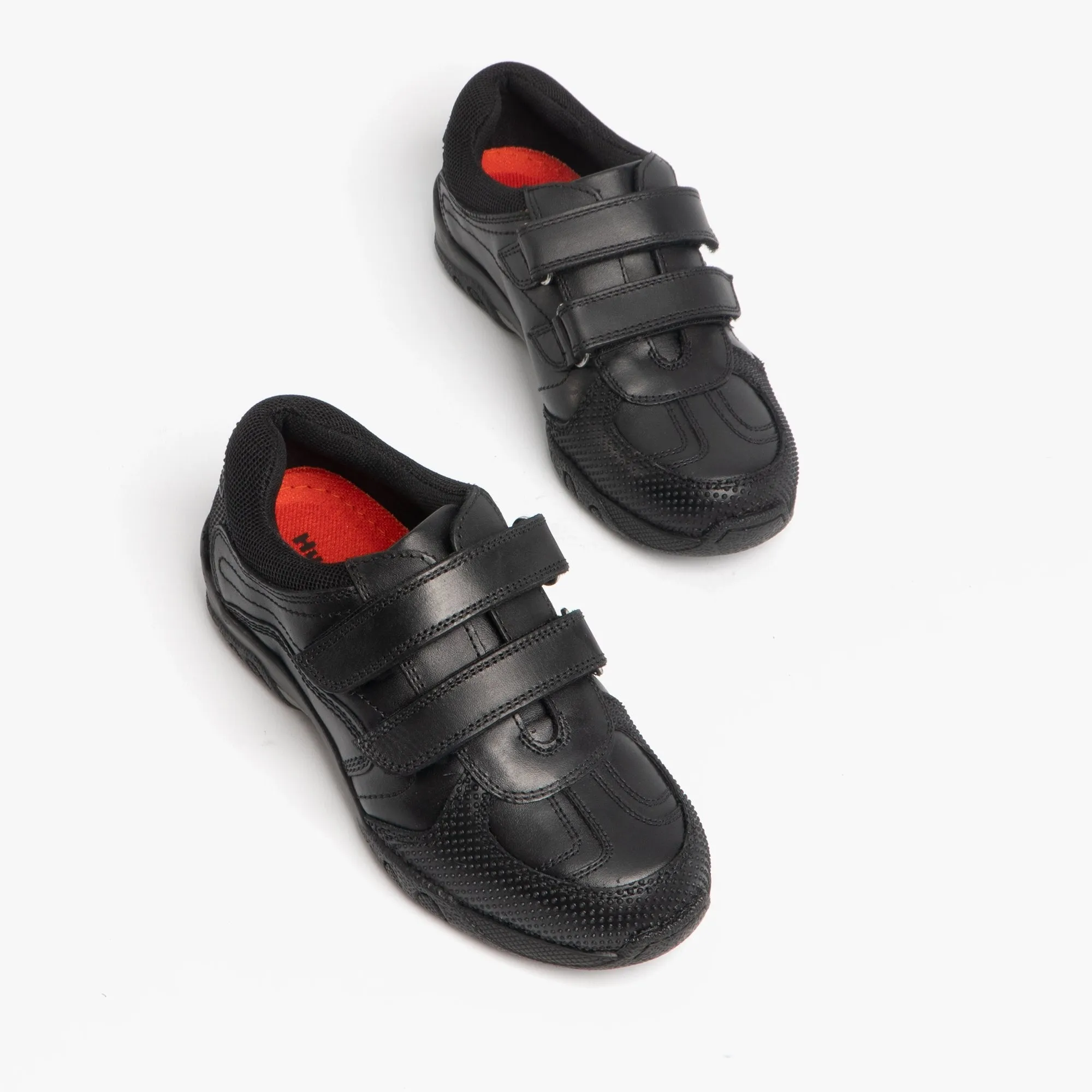 JEZZA Boys Leather School Shoes Black sold by Shuperb product image thumbnail 3