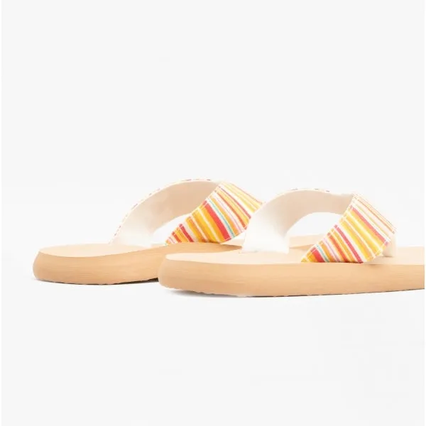 Rocket Dog ADIOS SIDELL STRIPE Womens Flip Flops Orange Multi sold by Shuperb product image thumbnail 5