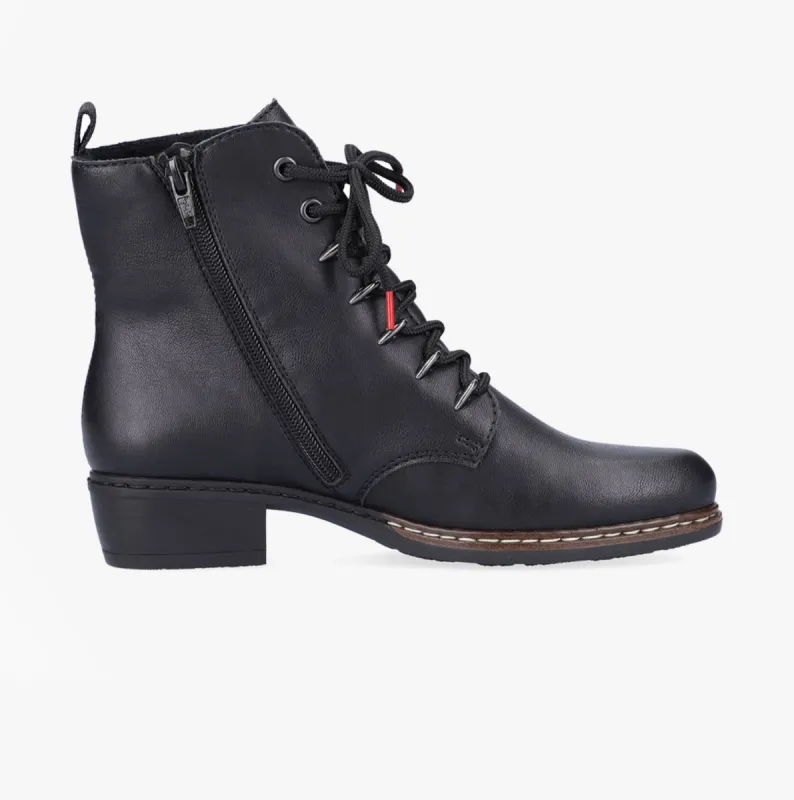 Rieker Y0800-00 Womens Boots Black sold by Shuperb