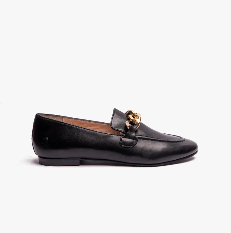 Hush Puppies HARPER Womens Chain Loafers Black sold by Shuperb