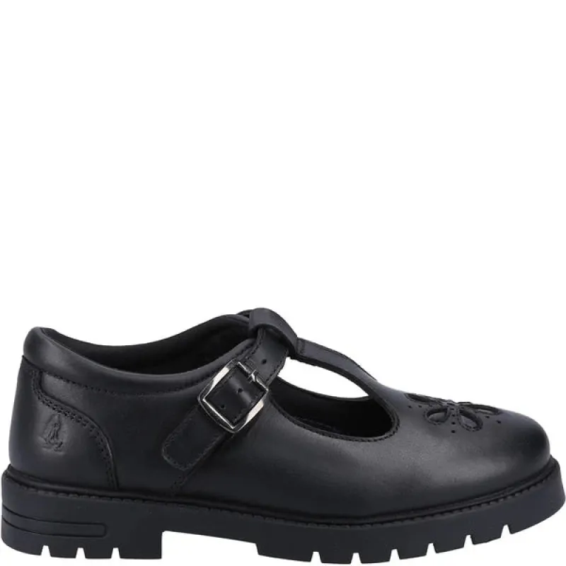 FIONA Girls Leather School Shoes Black sold by Shuperb