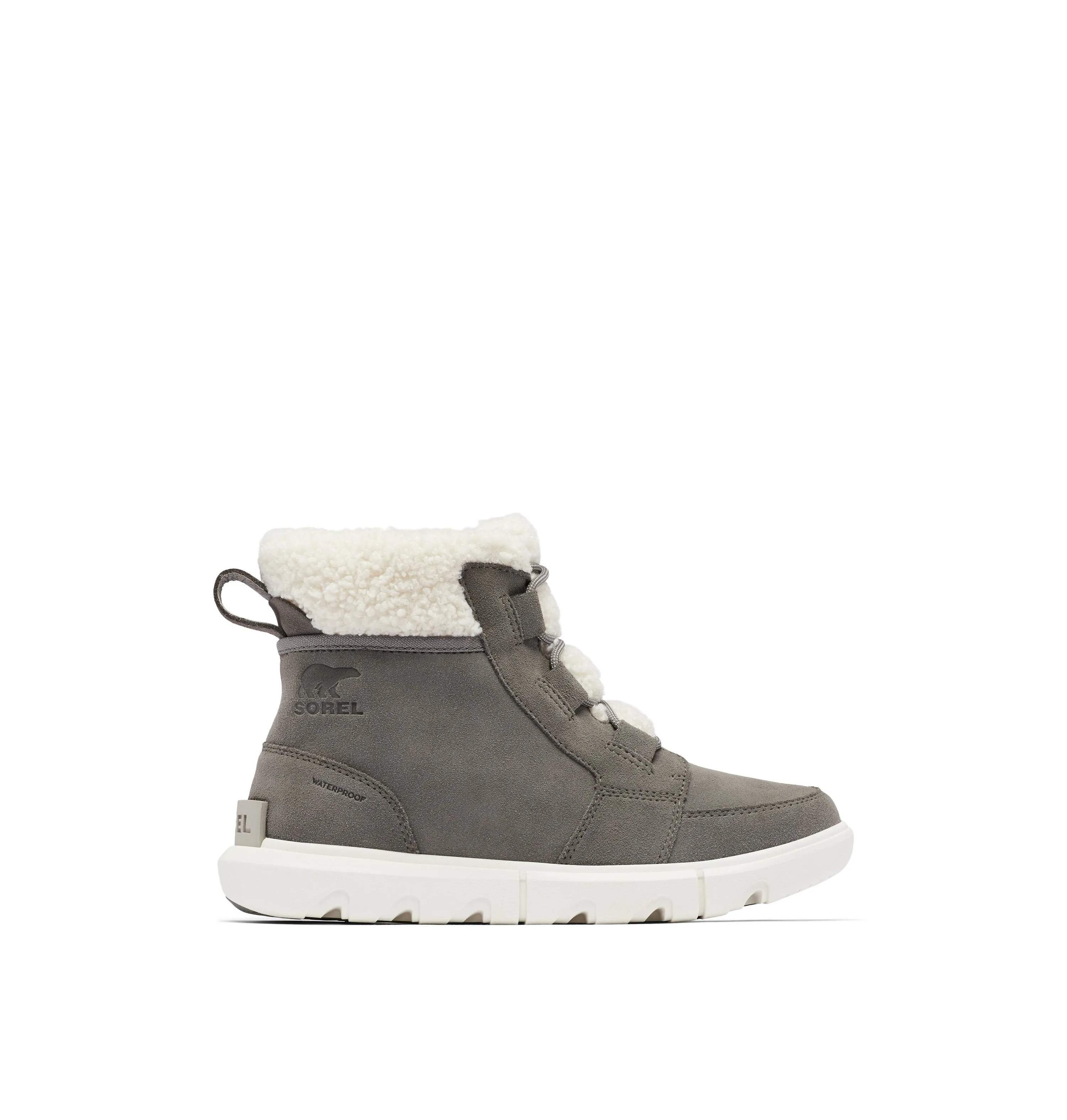 Sorel EXPLORER NEXT CARNIVAL Womens Snow Boots Quarry sold by Shuperb