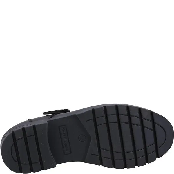 FIONA Girls Leather School Shoes Black sold by Shuperb product image thumbnail 5