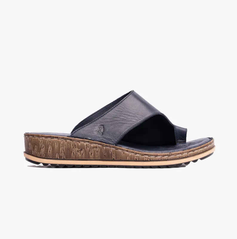 Hush Puppies ELISSA Womens Sandals Navy sold by Shuperb