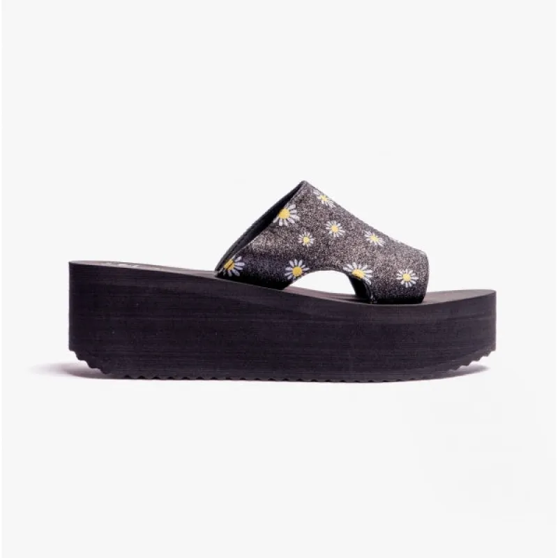 Rocket Dog HONALO Womens Platform Mule Sandals Black sold by Shuperb