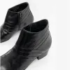 Club Cubano MARIO Mens Leather Cuban Heel Boots Black sold by Shuperb