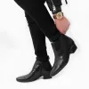 Club Cubano MARIO Mens Leather Cuban Heel Boots Black sold by Shuperb