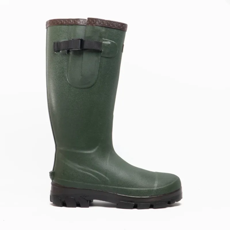 Cotswold GRANGE NEOPRENE Mens Wellington Boots Green sold by Shuperb