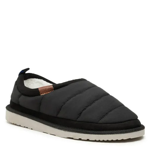Jack & Jones PUFF MULE Mens Mule Sandals Anthracite sold by Shuperb