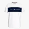 Tommy Hilfiger T-SHIRT BLO LOG Mens White sold by Shuperb