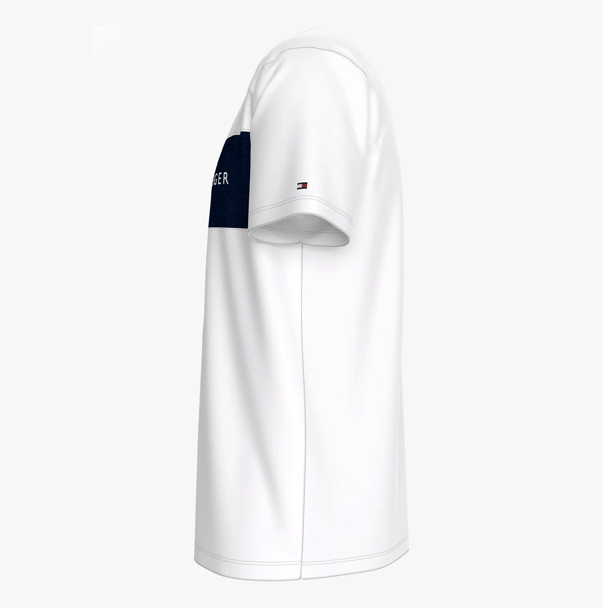 Tommy Hilfiger T-SHIRT BLO LOG Mens White sold by Shuperb product image thumbnail 2