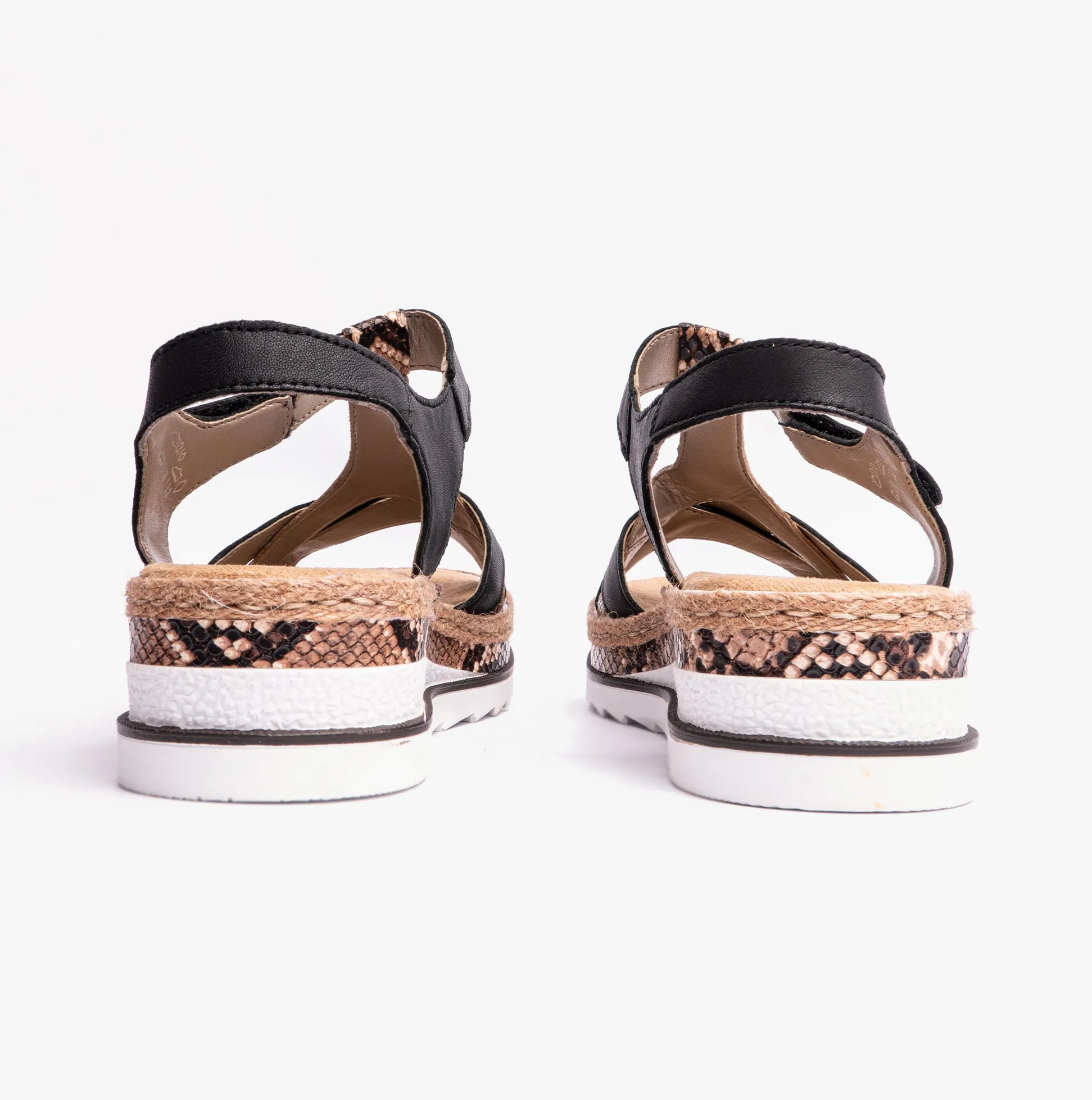 Rieker V7919-00 Womens Sandals Black sold by Shuperb product image thumbnail 3