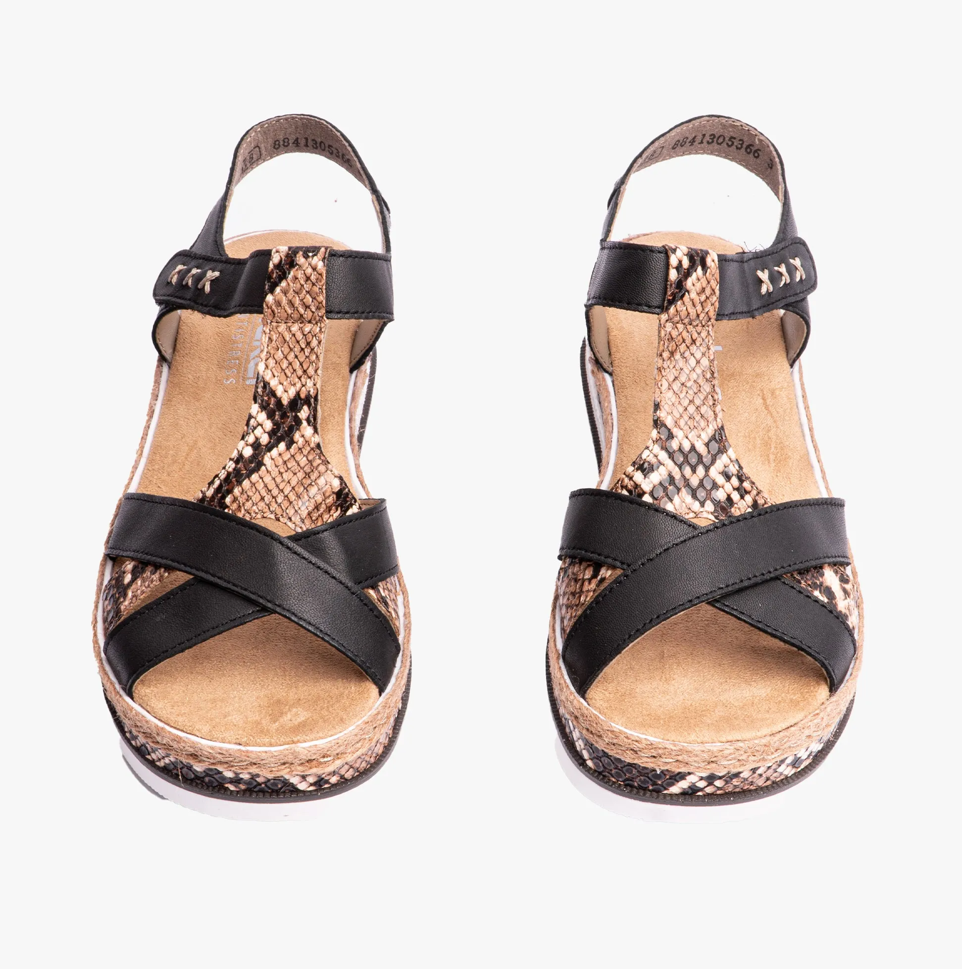 Rieker V7919-00 Womens Sandals Black sold by Shuperb product image thumbnail 4