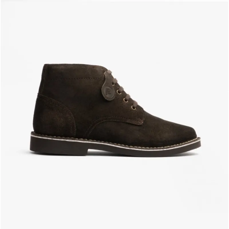 Popps RANGER Mens Desert Boots Dark Brown sold by Shuperb