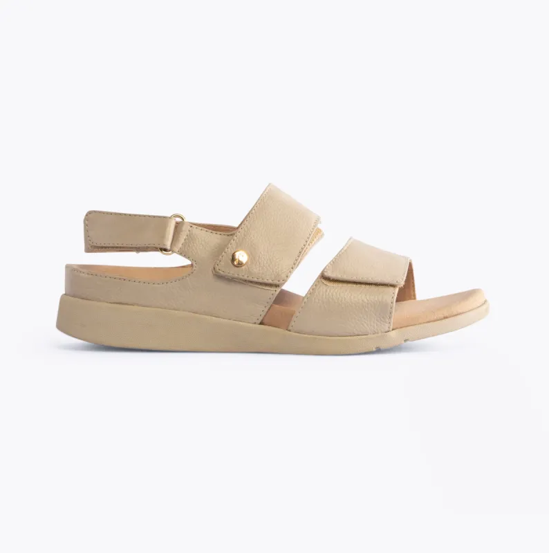 Strive CRISTAL Womens Sandals Latte sold by Shuperb