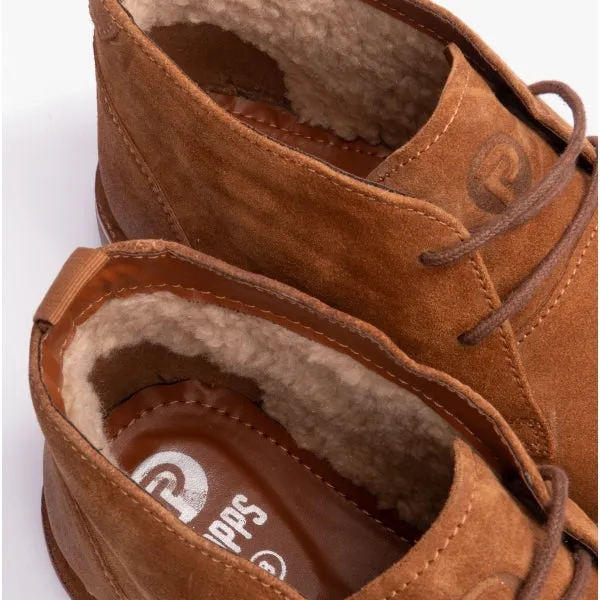 Popps COOPER Mens Desert Boots Cognac sold by Shuperb product image thumbnail 4