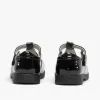 Boulevard Girls Touch Fasten T-Bar School Shoes Black Patent sold by Shuperb