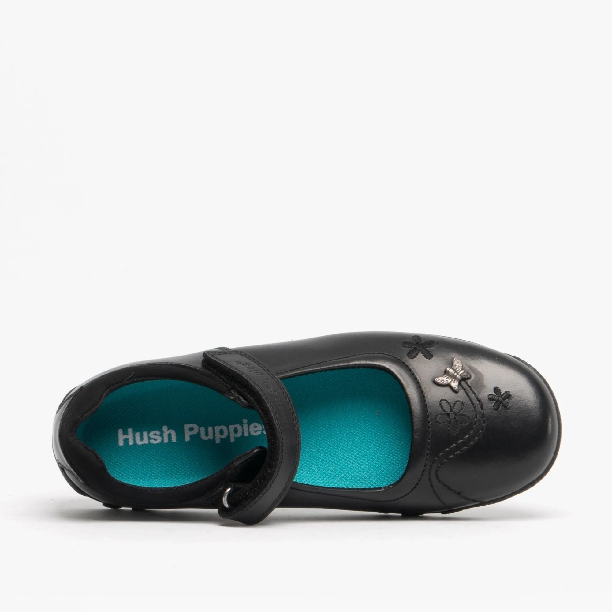 Hush Puppies CLARE Girls Leather School Shoes Black sold by Shuperb product image thumbnail 4