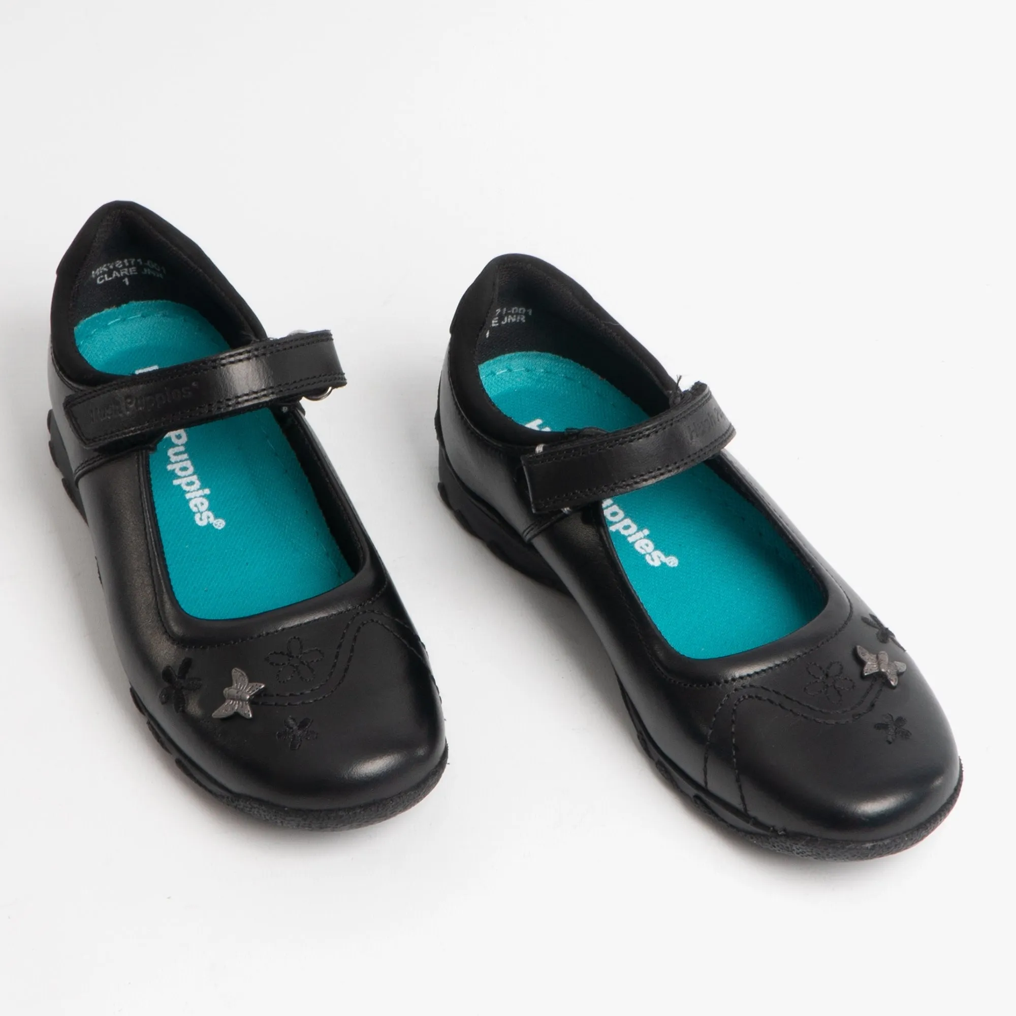 Hush Puppies CLARE Girls Leather School Shoes Black sold by Shuperb product image thumbnail 2