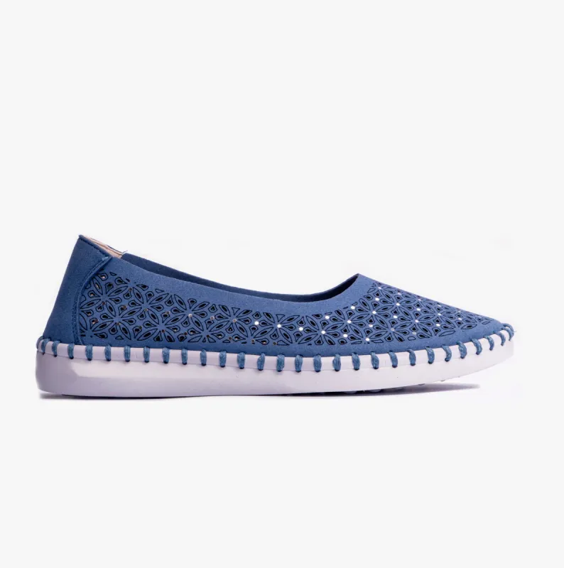 Lotus EWELINA Womens Shoes Blue sold by Shuperb