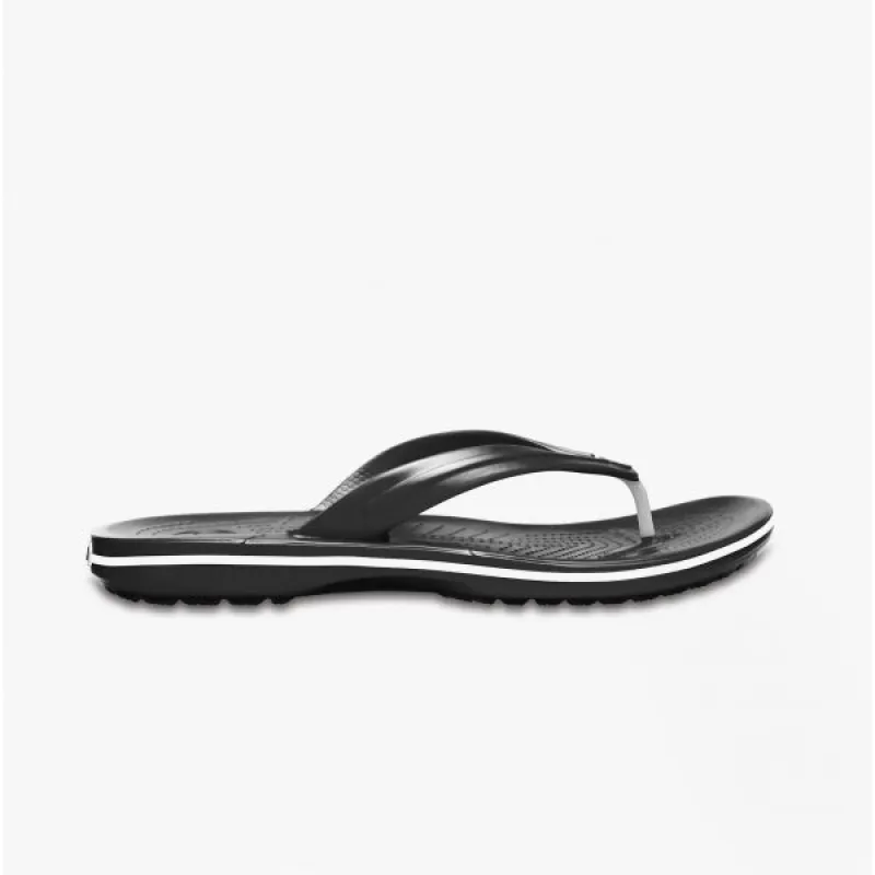 Crocs CROCBAND FLIP Unisex Flip-Flops Black sold by Shuperb