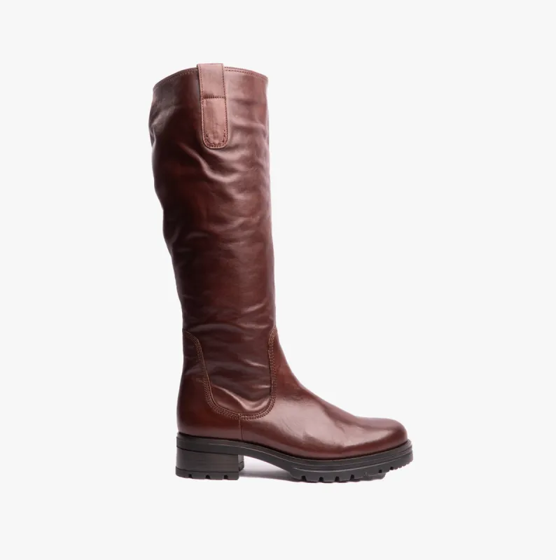 Gabor SADBERGE L Womens Long Boots Brown sold by Shuperb