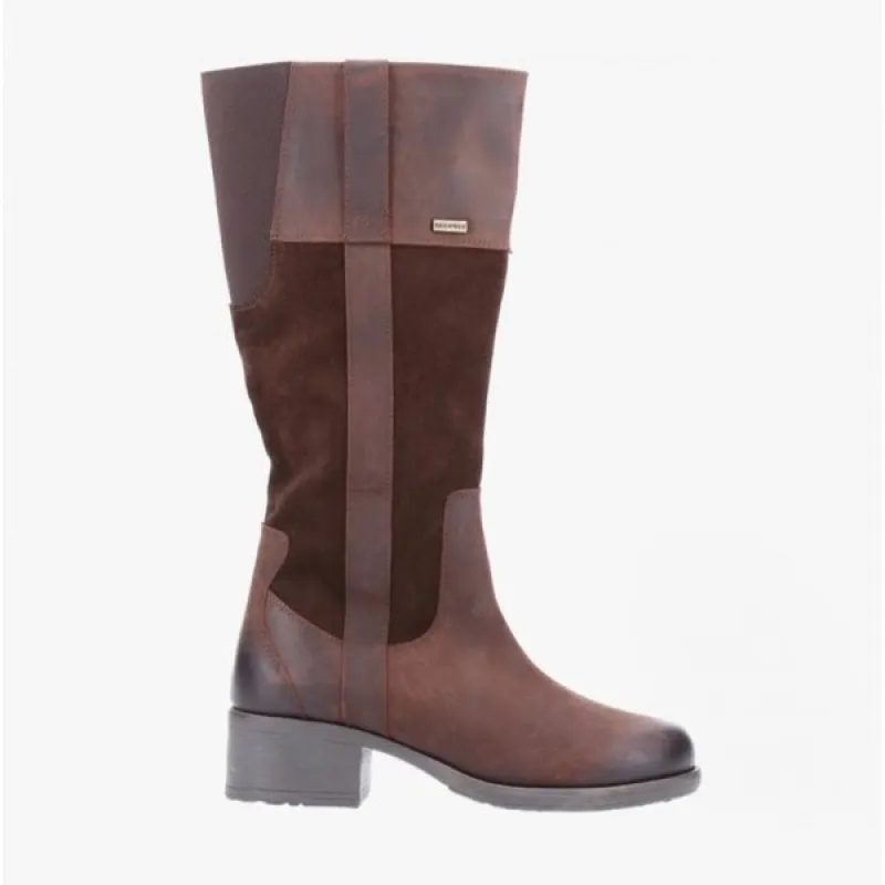 SAMARA Ladies Leather Boots Brown sold by Shuperb