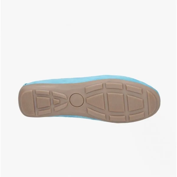 Hush Puppies MAGGIE Womens Leather Driving Shoes Teal sold by Shuperb product image thumbnail 3