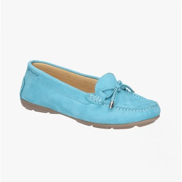 Hush Puppies MAGGIE Womens Leather Driving Shoes Teal sold by Shuperb product image thumbnail 2