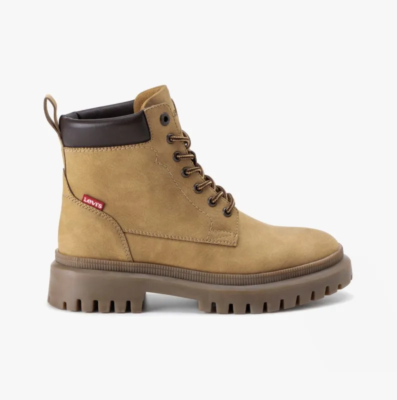 Levi's LENNOX Womens Boots Medium Yellow sold by Shuperb
