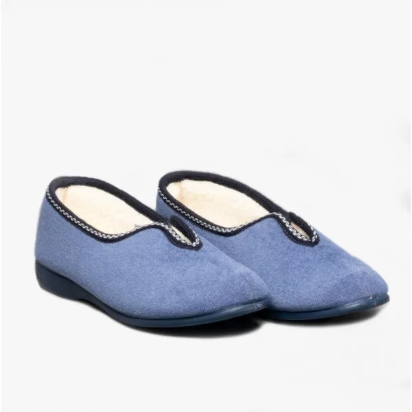 GBS HELSINKI Womens Slippers Blueberry sold by Shuperb product image thumbnail 2
