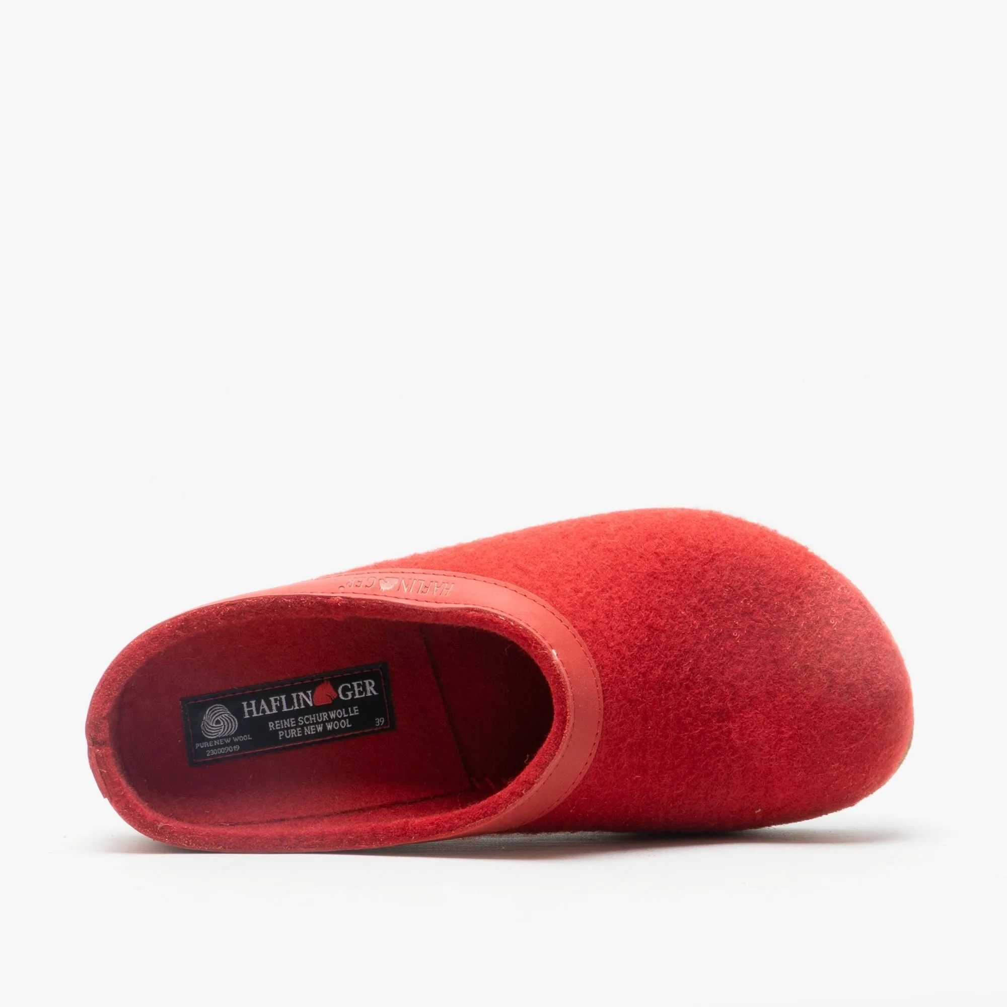 TORBEN Ladies Felt Wide Fit Mule Slippers Red sold by Shuperb product image thumbnail 5