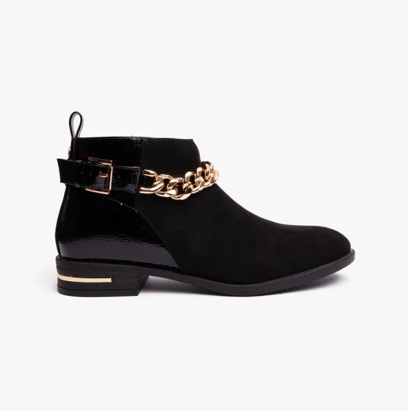 Lotus KIRI Womens Ankle Boots Black sold by Shuperb