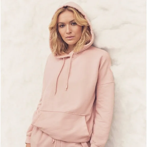 UGG SIMONE Womens Cotton Blend Boyfriend Hoodie Rosewater sold by Shuperb product image thumbnail 2