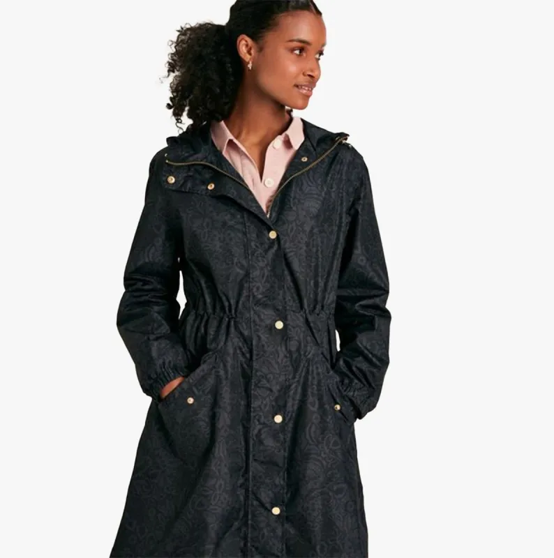 HOLKHAM Womens Coat Navy Floral sold by Shuperb