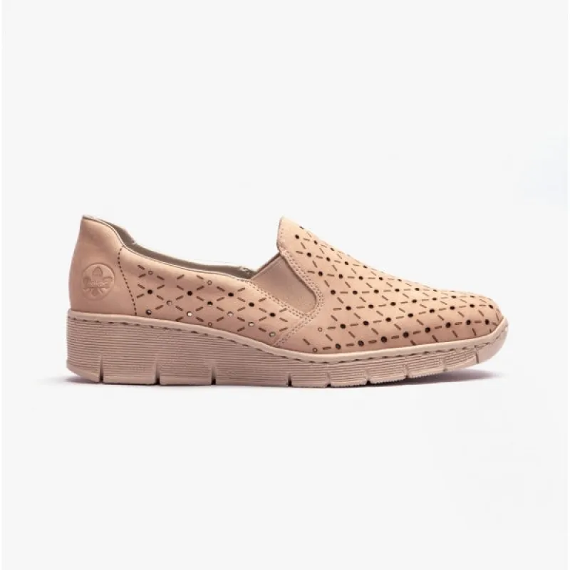 Rieker 53795-60 Womens Shoes Beige sold by Shuperb