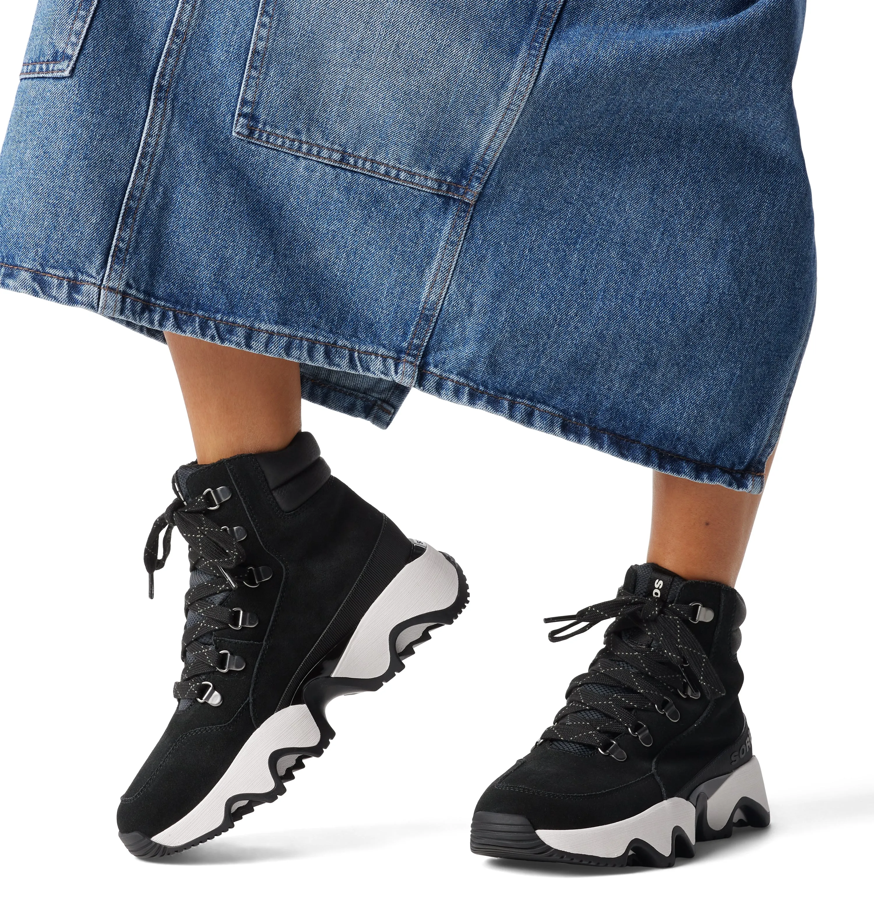 Sorel KINETIC IMPACT CONQUEST PLUS Womens Winter Boots Black sold by Shuperb